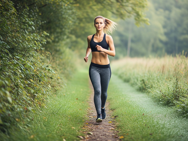 Jogging-lady